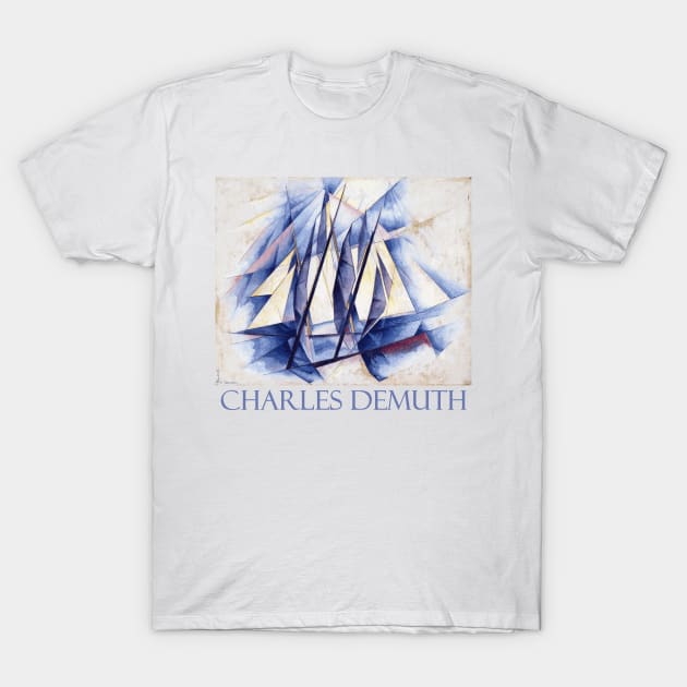 Sail in Two Movements by Charles Demuth T-Shirt by Naves